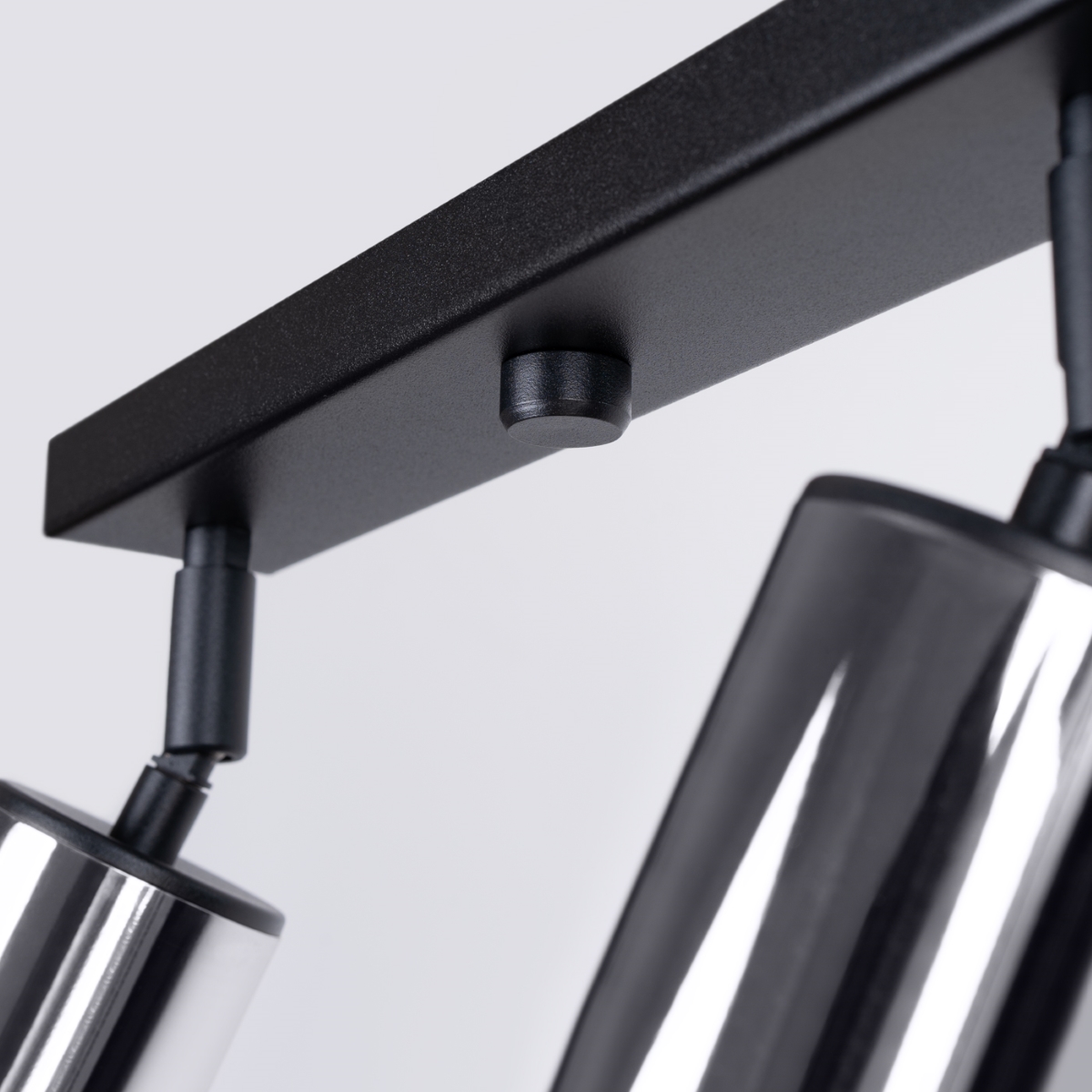 Plafon WINX 4L czarny/chrom SL.1371 - Sollux - obrazek 7