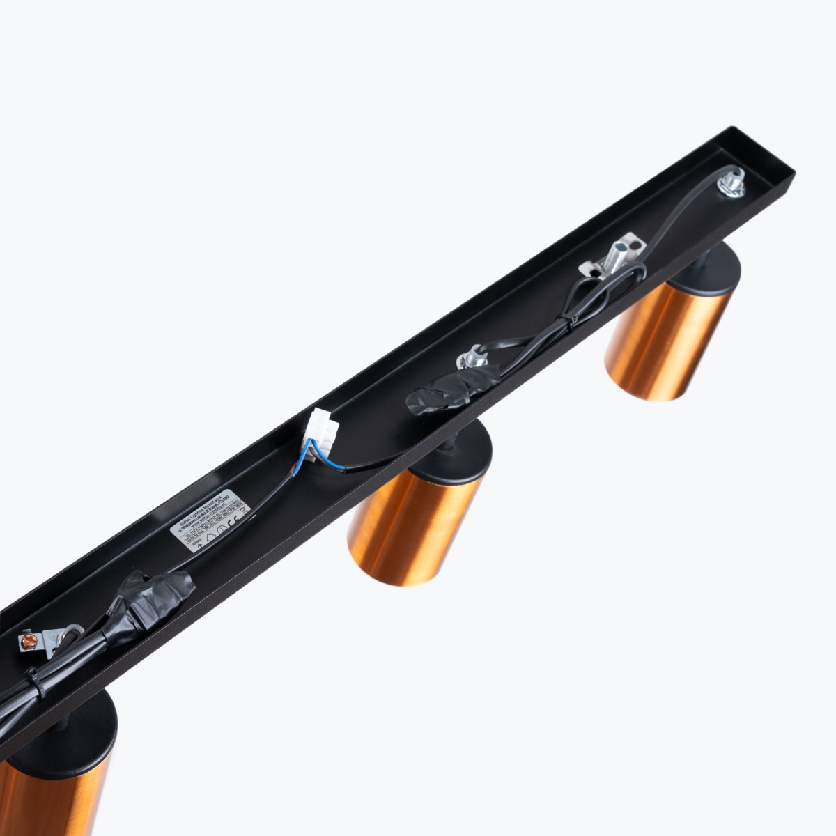 Plafon WINX 4L czarny/miedź SL.1379 - Sollux - obrazek 4