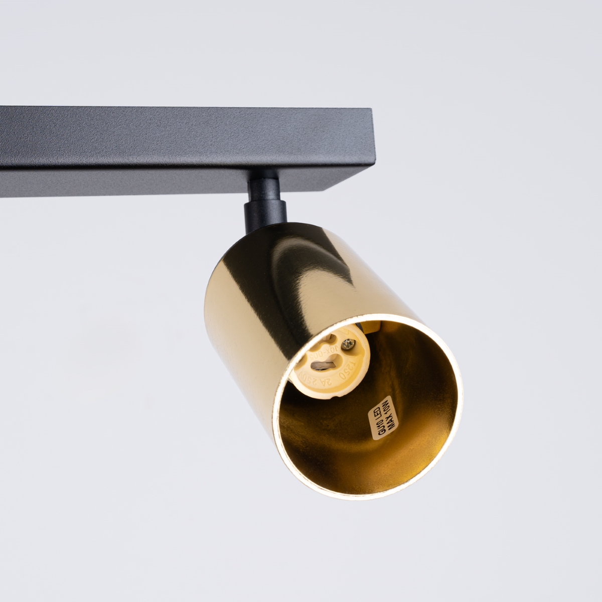 Plafon WINX 6L czarny/złoty SL.1388 - Sollux - obrazek 5