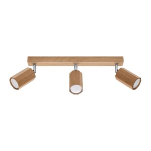 Plafon ZEKE 3 dąb SL.1030 - Sollux