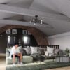 Żyrandol ARTEMIS 5S czarny SL.1110 - Sollux - obrazek 7