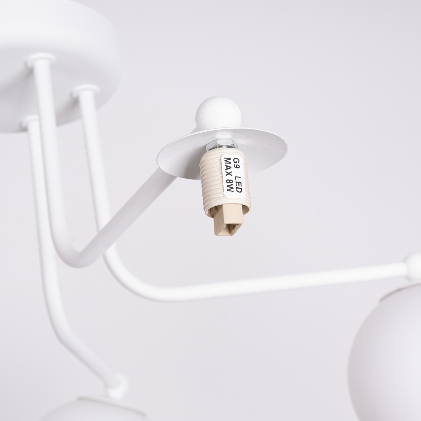 Żyrandol ASTRAL 5 biały SL.1660 - Sollux - obrazek 7