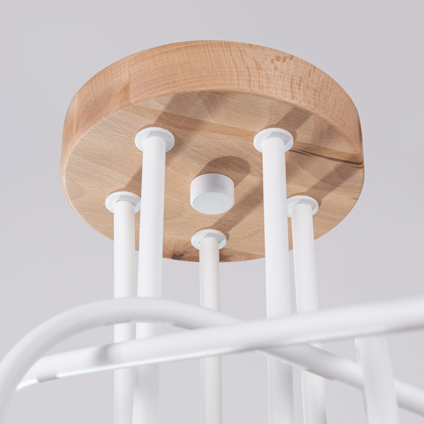 Żyrandol EMBER 5 biały SL.1475 - Sollux - obrazek 6