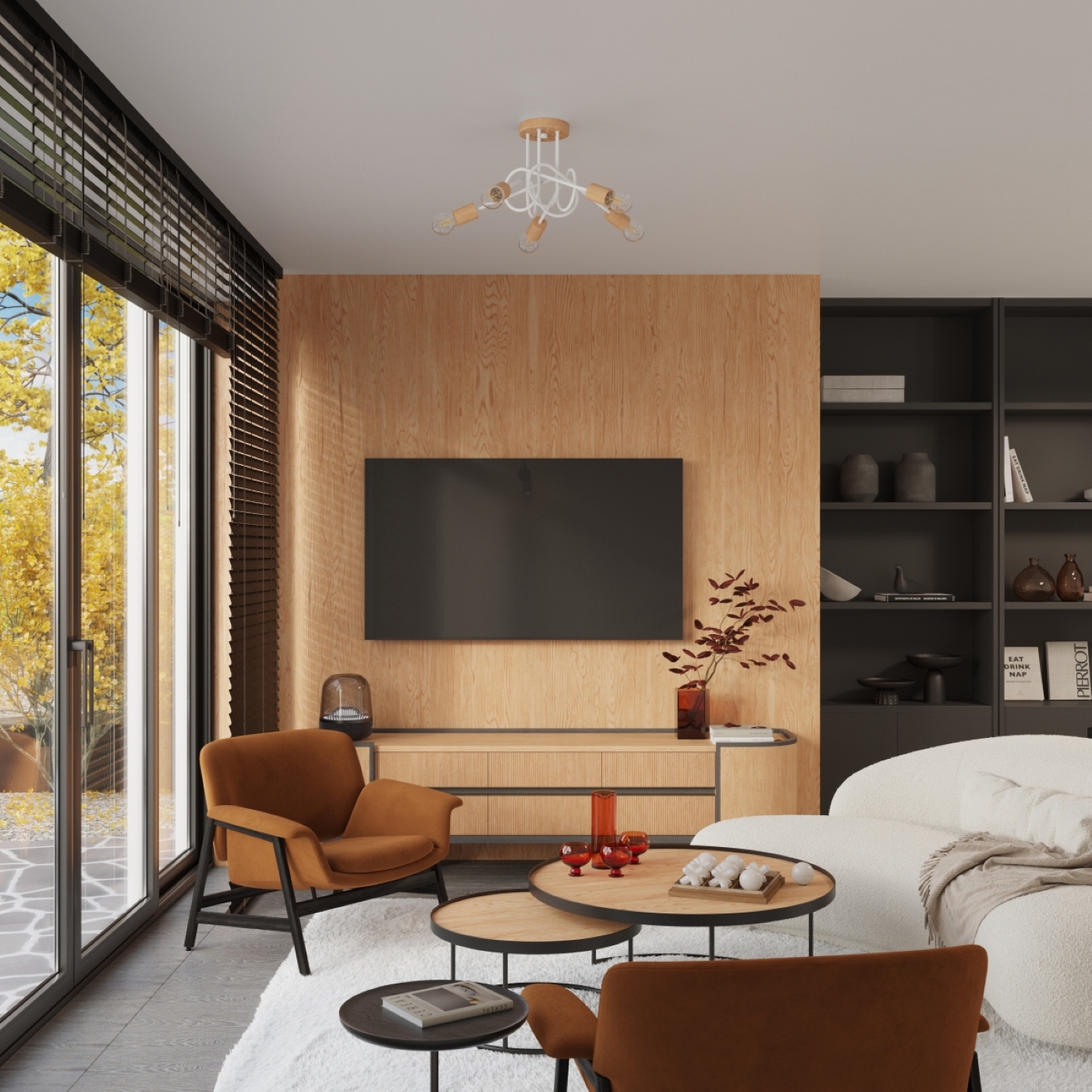 Żyrandol EMBER 5 biały SL.1475 - Sollux - obrazek 12