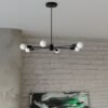 Żyrandol LANGO 6 czarny SL.1023 - Sollux - obrazek 8