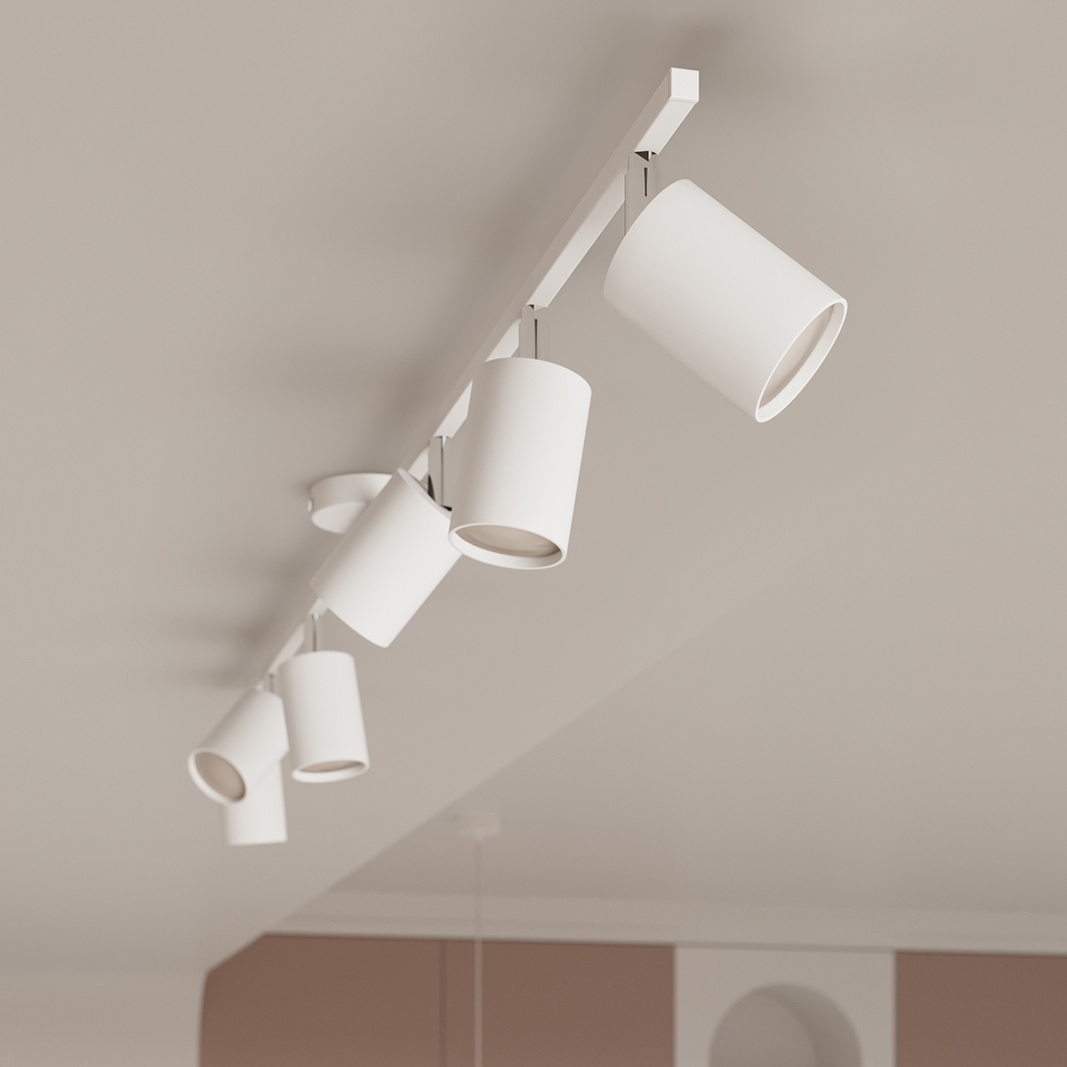 Żyrandol LEMMI 6 biały SL.1206 - Sollux - obrazek 7