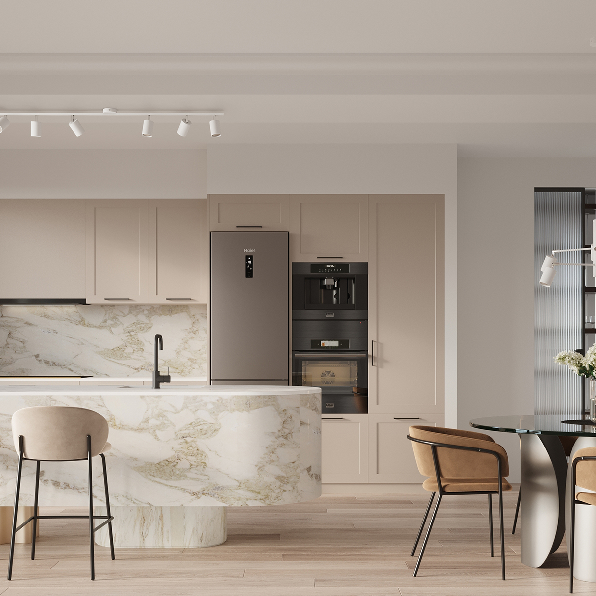 Żyrandol LEMMI 6 biały SL.1206 - Sollux - obrazek 8