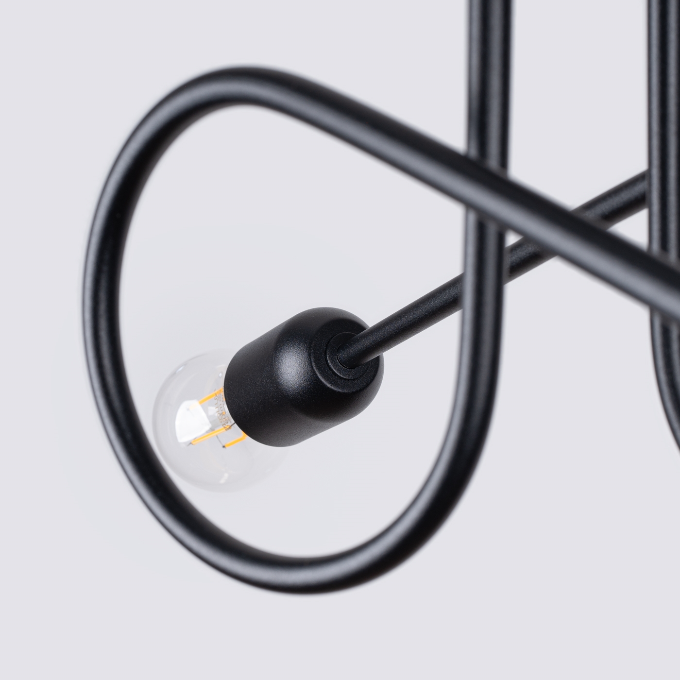 Żyrandol LOOP 2 czarny SL.1472 - Sollux - obrazek 8