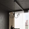Żyrandol PICCOLO 3 czarny SL.0856 - Sollux - obrazek 6