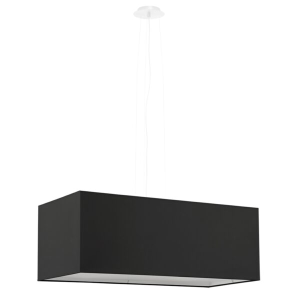 Żyrandol SANTA BIS 80 czarny SL.0780 - Sollux