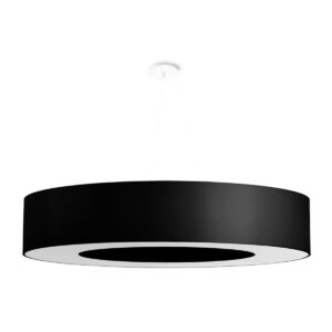 Żyrandol SATURNO 90 czarny SL.0796 - Sollux