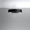 Żyrandol SATURNO 90 czarny SL.0796 - Sollux - obrazek 2