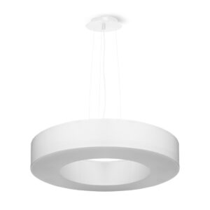 Żyrandol SATURNO SLIM 50 biały SL.0749 - Sollux