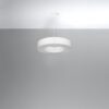 Żyrandol SATURNO SLIM 50 biały SL.0749 - Sollux - obrazek 2