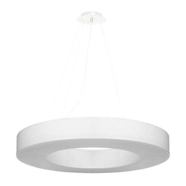 Żyrandol SATURNO SLIM 70 biały SL.0753 - Sollux