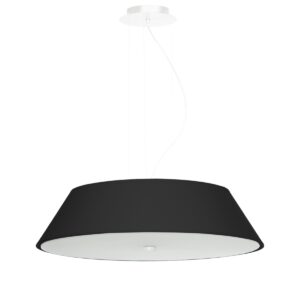 Żyrandol VEGA 60 czarny SL.0766 - Sollux