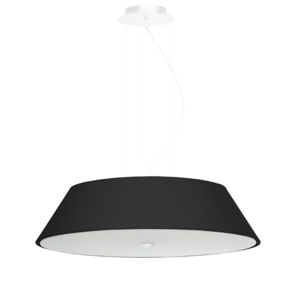 Żyrandol VEGA 60 czarny SL.0766 - Sollux