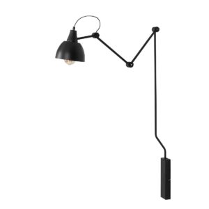 Kinkiet Aida Black Średni 842C1 - Aldex