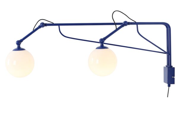 Kinkiet Soho Glass 2 Cobalt 1105D25 - Aldex