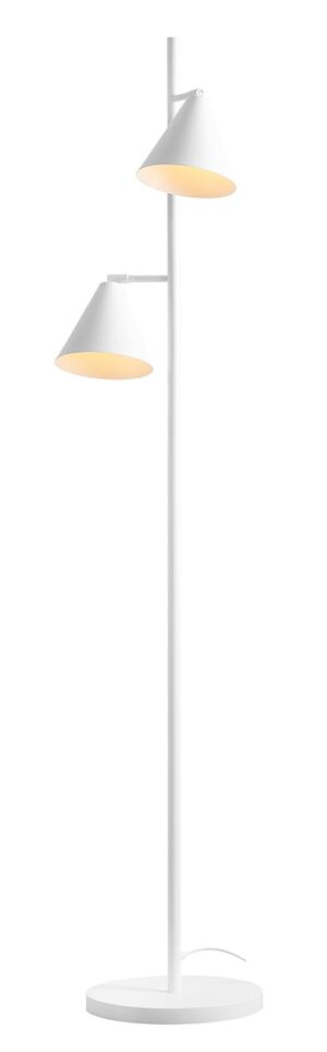 Lampa Stojąca Form 2 White 1108A_2 - Aldex