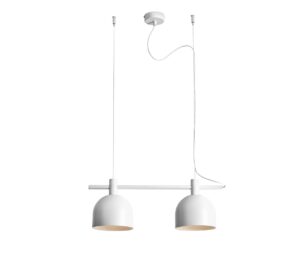 Lampa Wisząca Beryl 2 White 976H - Aldex