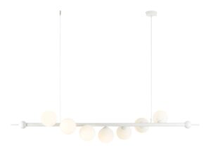Lampa Wisząca Wave 7 White 1115T - Aldex