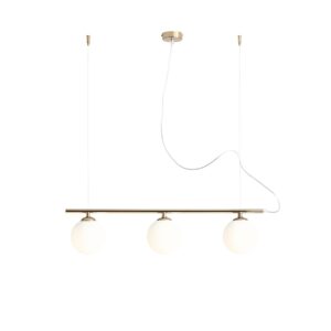 Lampa Wiszącą Beryl Glass 3 Gold 1006E_30 - Aldex