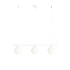 Lampa Wiszącą Beryl Glass 3 White 1006E - Aldex