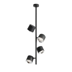 Plafon Bot 4 Black Pionowy 1047PL_L2 - Aldex