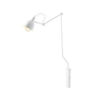 Kinkiet Aida White Mniejszy 814C - Aldex