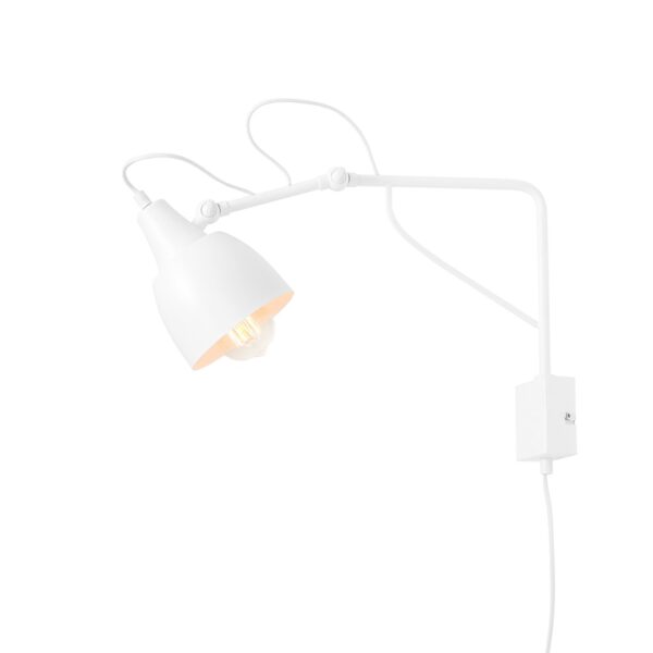 Kinkiet Soho Mały White 1002C_M - Aldex