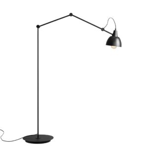 Lampa Stojąca Aida Black 842A - Aldex