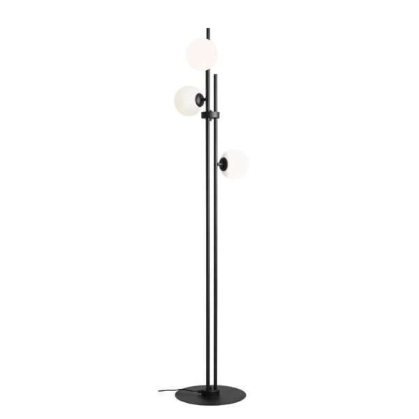 Lampa Stojąca Harmony Black 1073A1 - Aldex