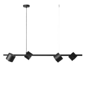 Lampa Wisząca Bot 4 Black 1047L - Aldex