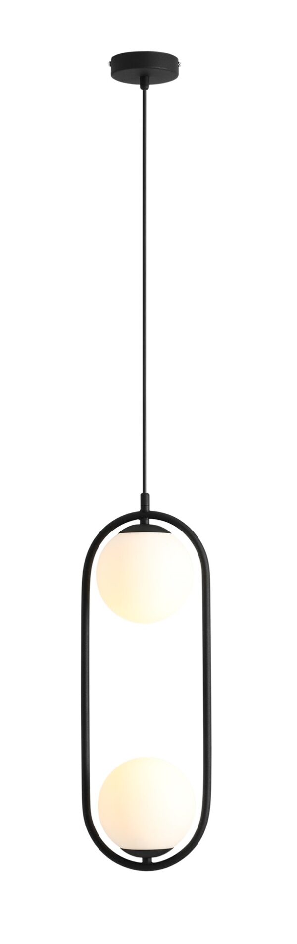 Lampa Wisząca Riva 2 Black 1086H1 - Aldex