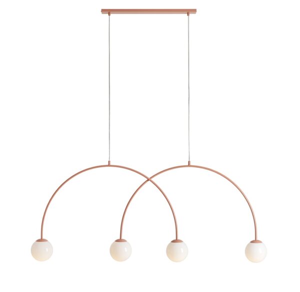 Lampa Wisząca Una 4 Coral L 1116L11_L - Aldex