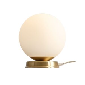 Lampka Biurkowa Ball Brass M 1076B40_M - Aldex