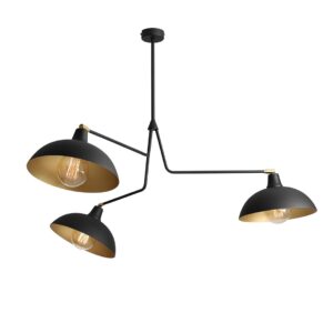 Plafon Espace 3 Black 1036E_1 - Aldex