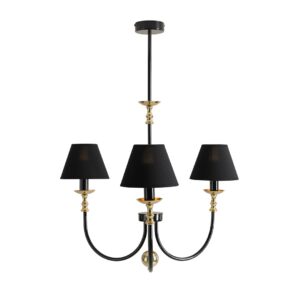 Żyrandol Roma 3 Black 1118E_1 - Aldex