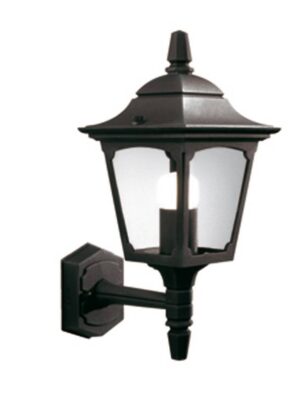 Kinkiet zewnętrzny Chapel Mini CPM1 BLK klasyczna oprawa w kolorze czarnym - Elstead Lighting