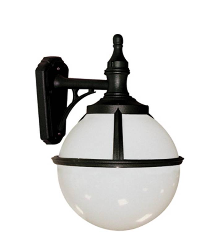 Kinkiet zewnętrzny Glenbeigh GLENBEIGH-WALL czarno-biała oprawa w nowoczesnym stylu - Elstead Lighting