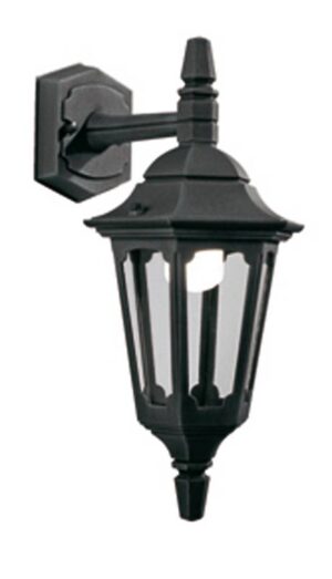 Kinkiet zewnętrzny Parish Mini PRM2 BLK dekoracyjna oprawa w klasycznym stylu - Elstead Lighting
