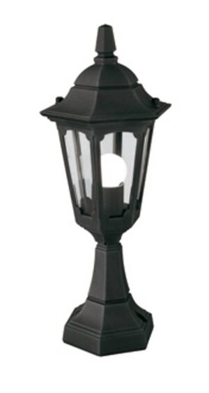 Lampa stojąca zewnętrzna Parish Mini PRM4 BLK dekoracyjna oprawa w klasycznym stylu - Elstead Lighting