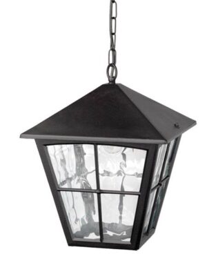 Lampa wisząca zewnętrzna Edinburgh BL38 klasyczna oprawa zewnętrzna w kolorze czarnym - Elstead Lighting