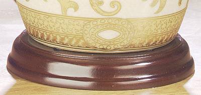 Lampa stołowa Gold Thistle klasyczna oprawa ze złotym zdobieniem - Elstead Lighting - obrazek 4