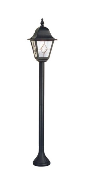 Latarnia zewnętrzna Norfolk NR4-BLK klasyczna oprawa w kolorze czarnym - Elstead Lighting