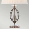 Lampa stołowa AEGEAN AG-TL-AGED-BRASS oprawa w kolorze postarzanego mosiądzu z abażurem w kolorze kości słoniowej - Elstead Lighting - obrazek 5
