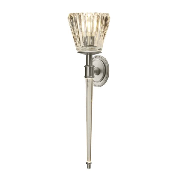 Kinkiet AGATHA BATH-AGATHA-BN oprawa w kolorze szczotkowanego niklu - Elstead Lighting