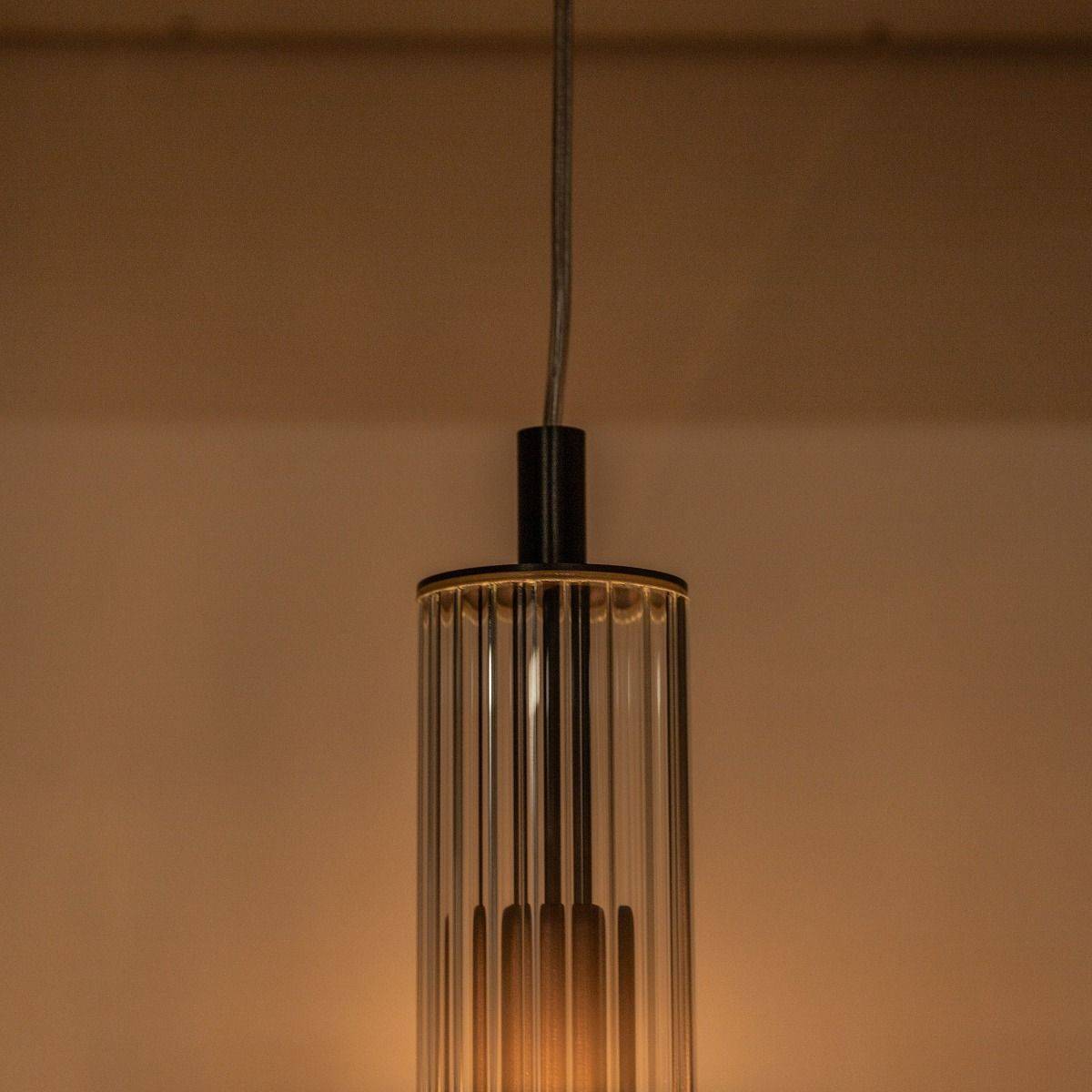 Lampa wisząca ARIA 1226 oprawa w kolorze szczotkowanego tytanu - Zuma Line - obrazek 12