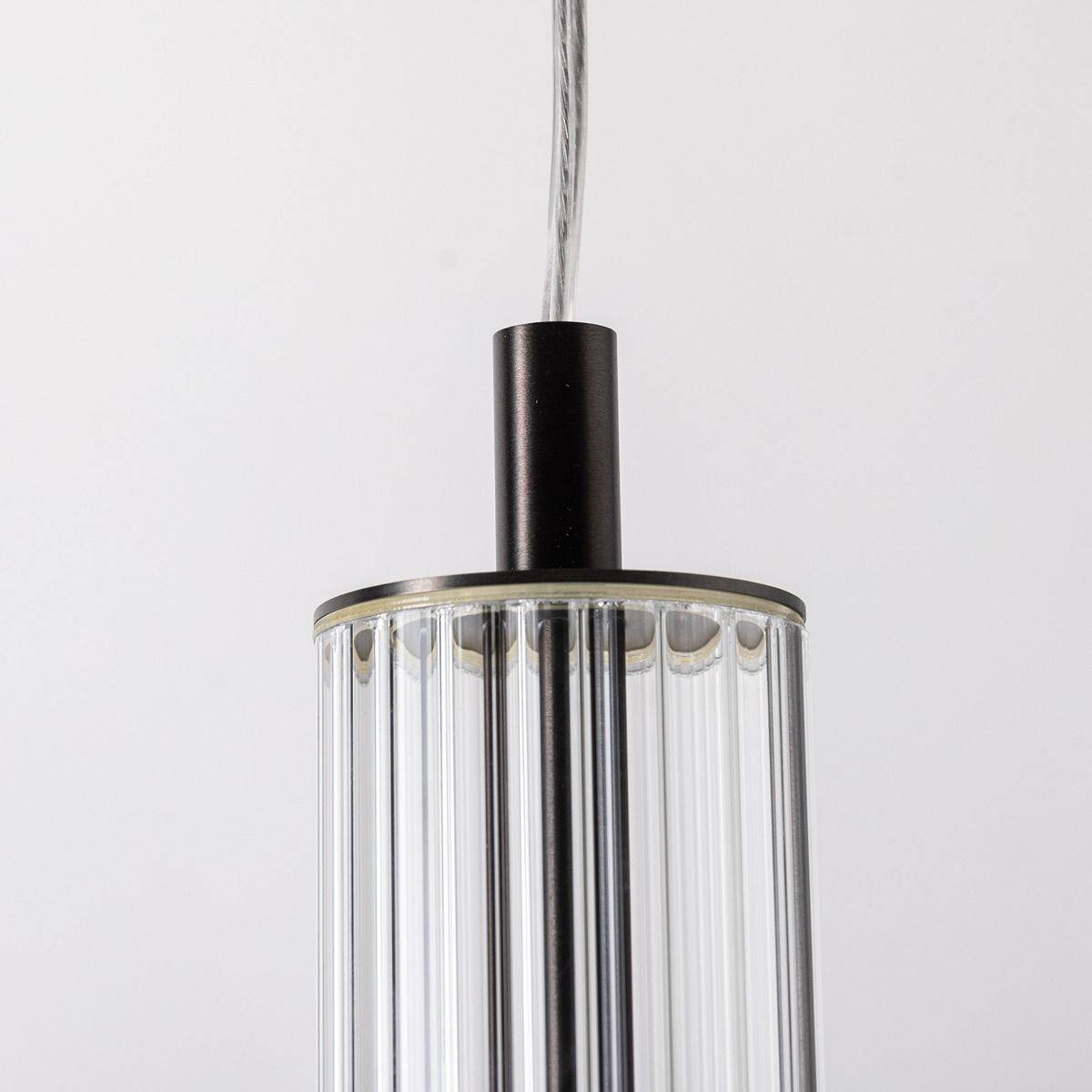 Lampa wisząca ARIA 1226 oprawa w kolorze szczotkowanego tytanu - Zuma Line - obrazek 13